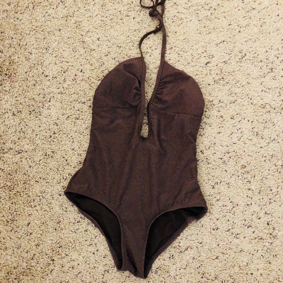 OLD NAVY ONE PIECE SWIMSUIT XS BRONZE - Picture 1 of 2